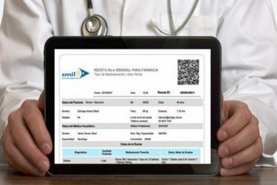 NUEVA MODALIDAD. Entró en vigencia la implementación de la receta electrónica como única modalidad de prescripción de medicamentos.