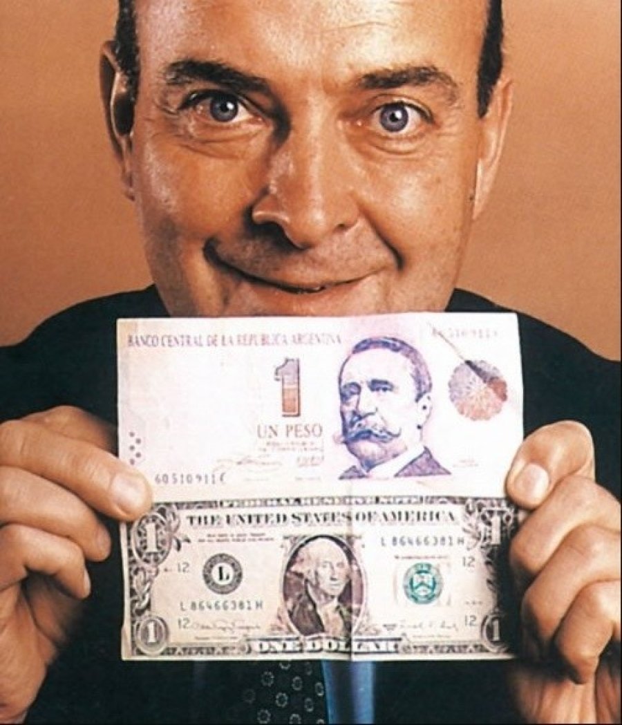 FIGURA. Cavallo, el economista que implementó la convertibilidad.