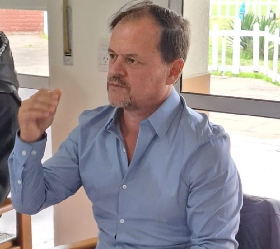 Sergio Aladio, secretario General del Sindicato de Camioneros de Santa Fe.