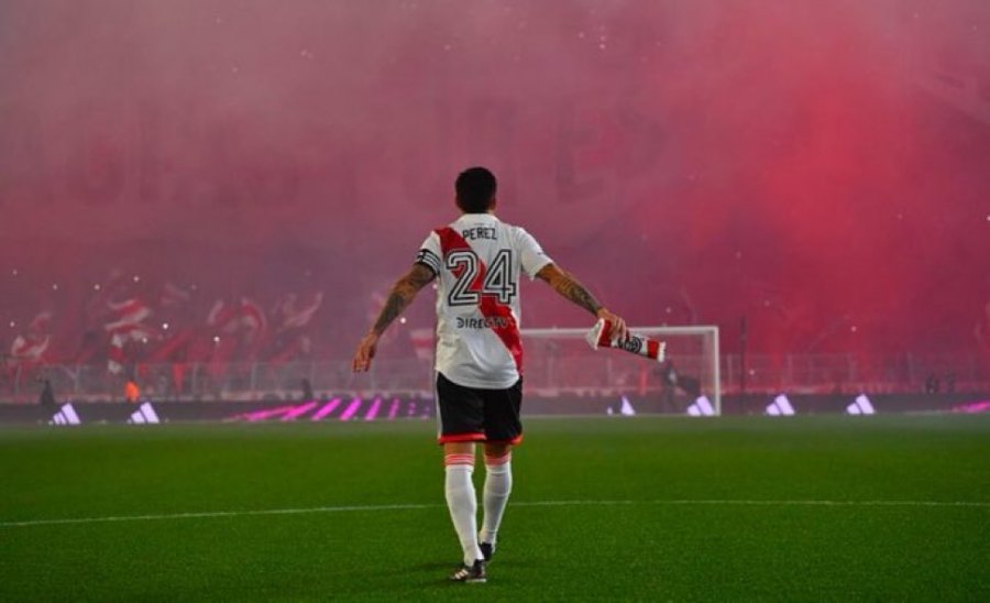 Enzo Pérez y su mensaje para los hinchas de River Plate.