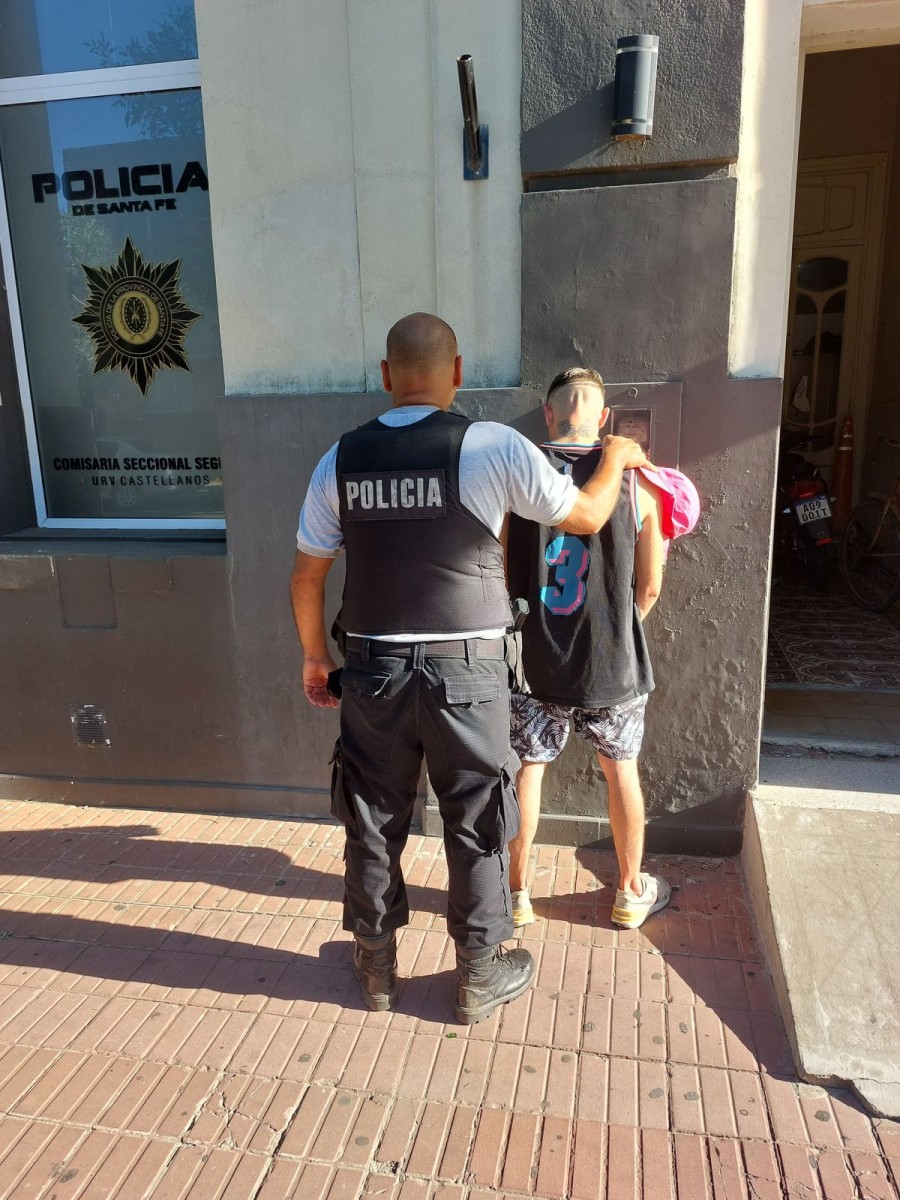 El sujeto que protagonizó la temeraria fuga, fue trasladado a sede de la Comisaría 2a. por razones de jurisdicción