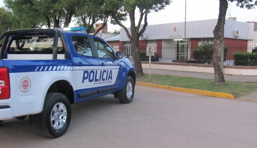 La Policía de Brinkmann tomó intervención en este penoso suceso.