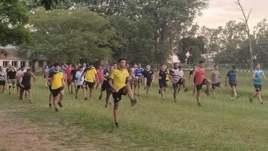 LOS ÁRBITROS DE LIGA RAFAELINA DE FÚTBOL PUSIERON EN MARCHA SU 2025