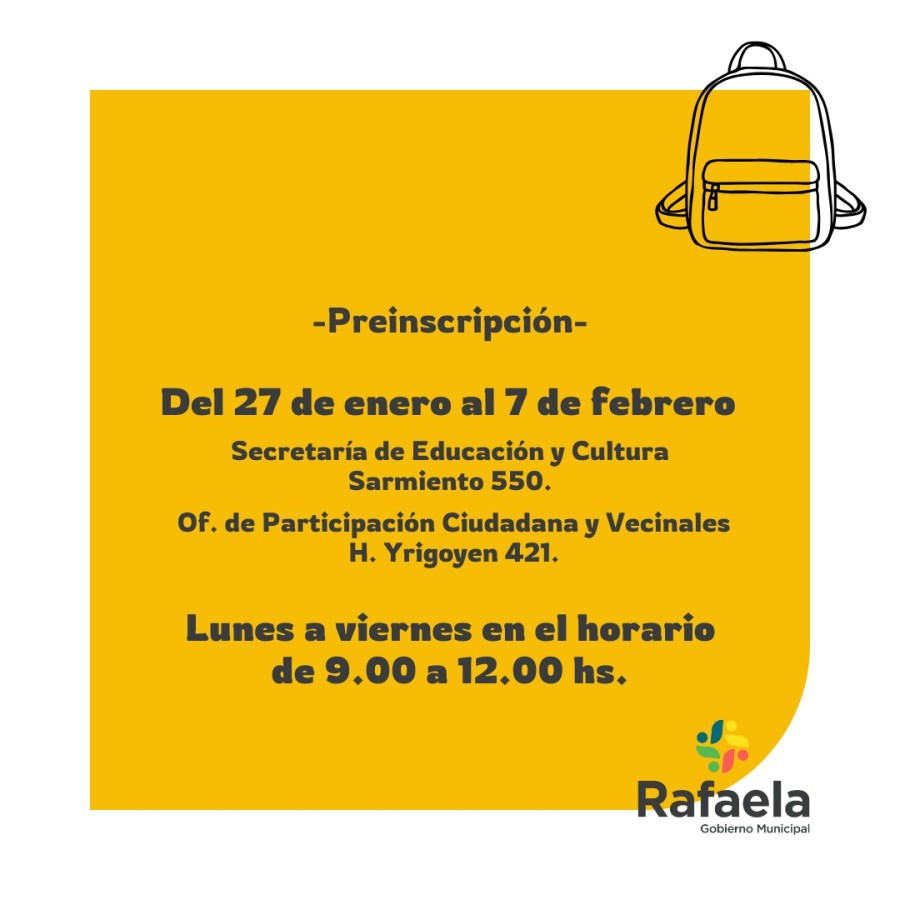 La misma est&aacute; destinada a los alumnos y alumnas de los niveles inicial, primario y secundario.