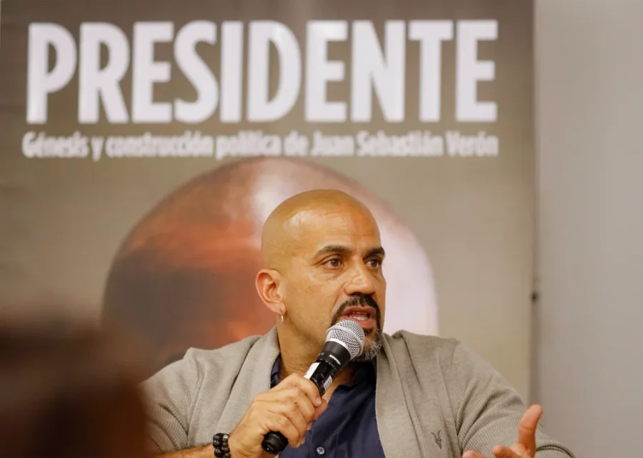 Juan Sebastián Verón, presidente de Estudiantes de La Plata