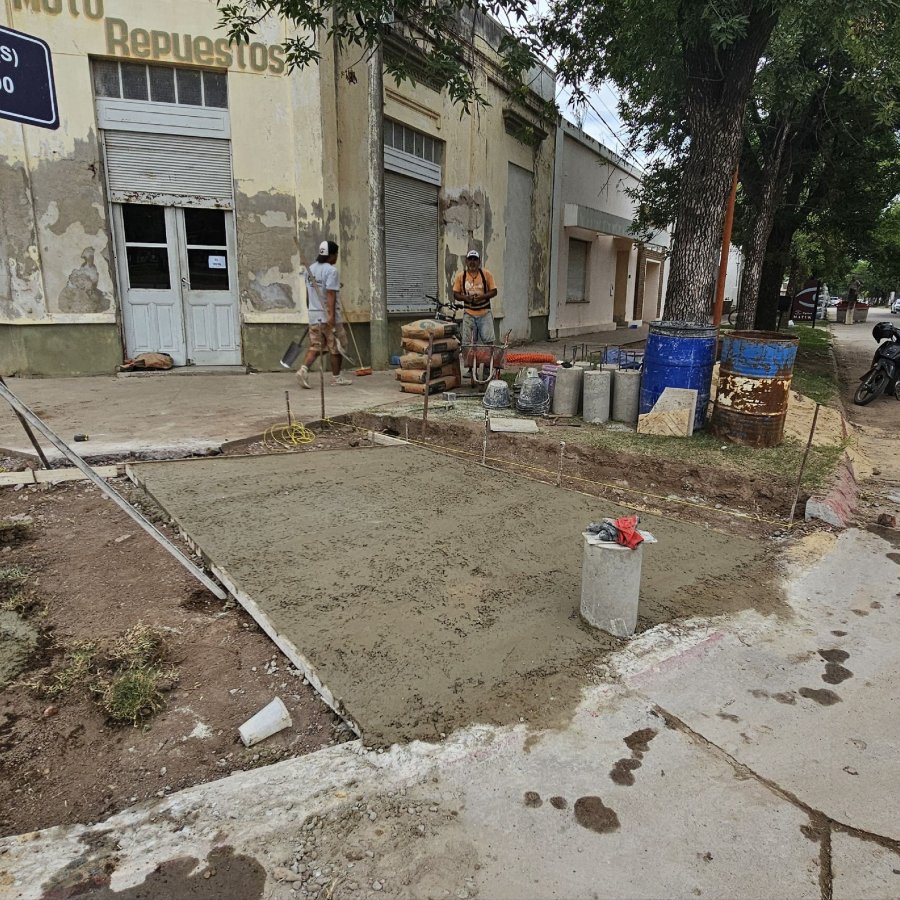 Uno de los sitios que está siendo intervenido.