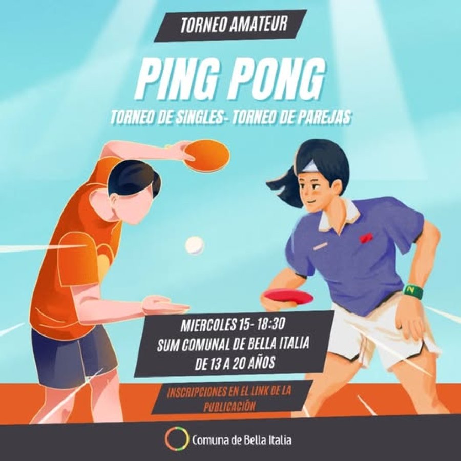 Anuncio de la competencia.