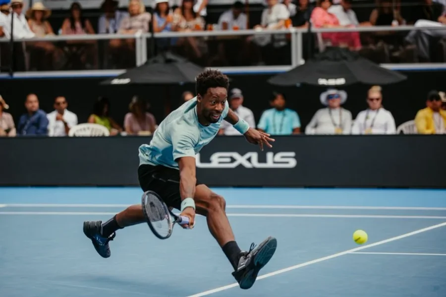 Gaël Monfils quedó a un paso del título ATP de Auckland.