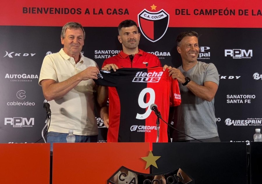 EMMANUEL GIGLIOTTI VUELVE A COLÓN DE SANTA FE