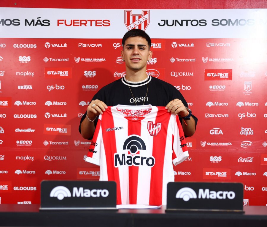 ALEX LUNA YA FIRMÓ SU NUEVO CONTRATO CON INSTITUTO DE CÓRDOBA