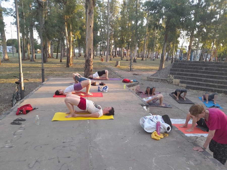 ACTIVIDADES. La Municipalidad viene desarrollando encuentros recreativos y deportivos adaptados a todas las edades.