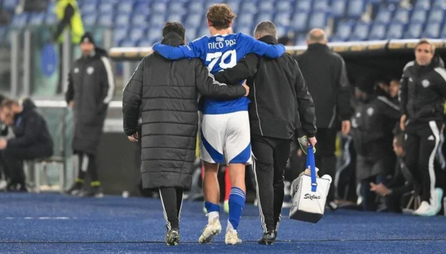 La salida de Nicolás Paz.