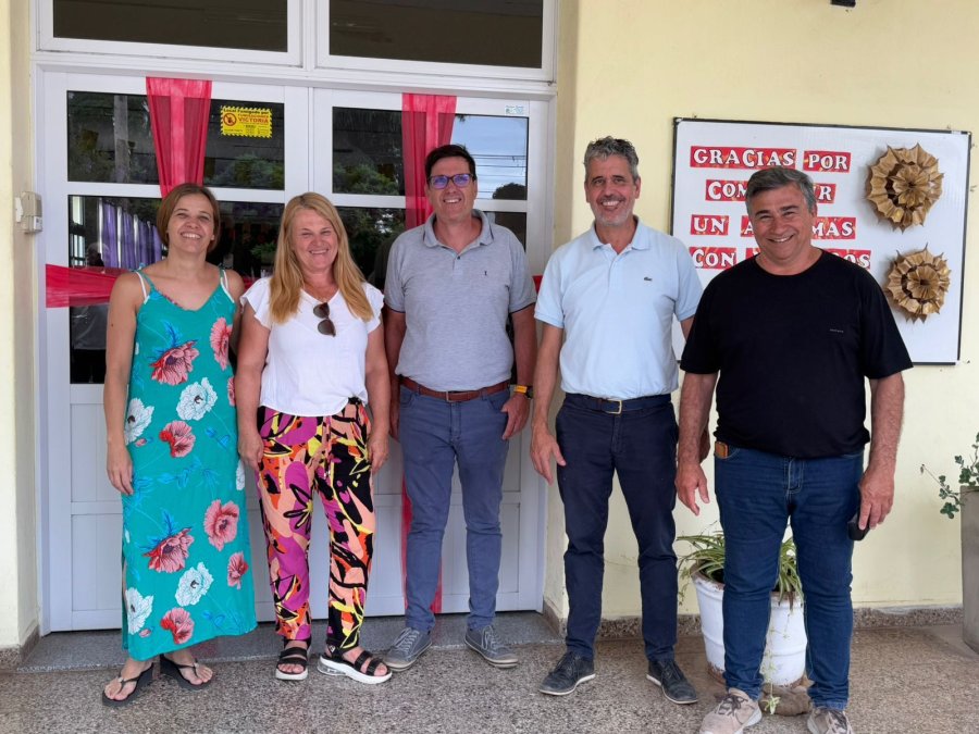 Los nuevos espacios escolares se llevan adelante a trav&eacute;s de la firma de convenios con municipios y comunas.