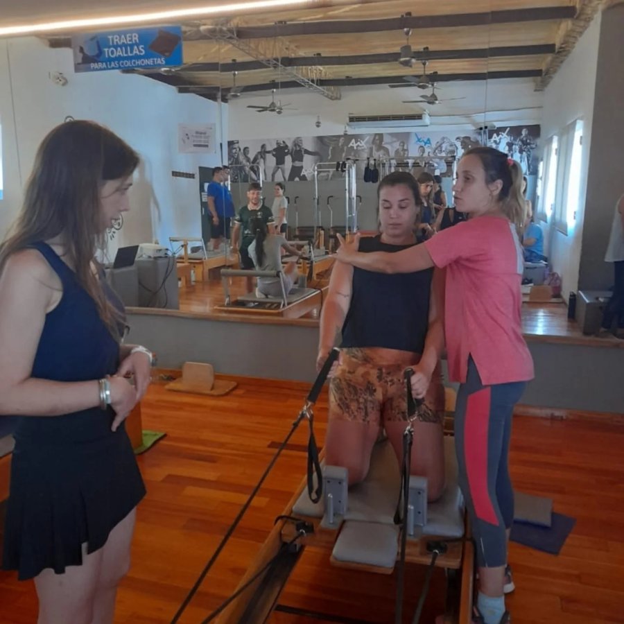 María Belén Vietto durante su intervención.