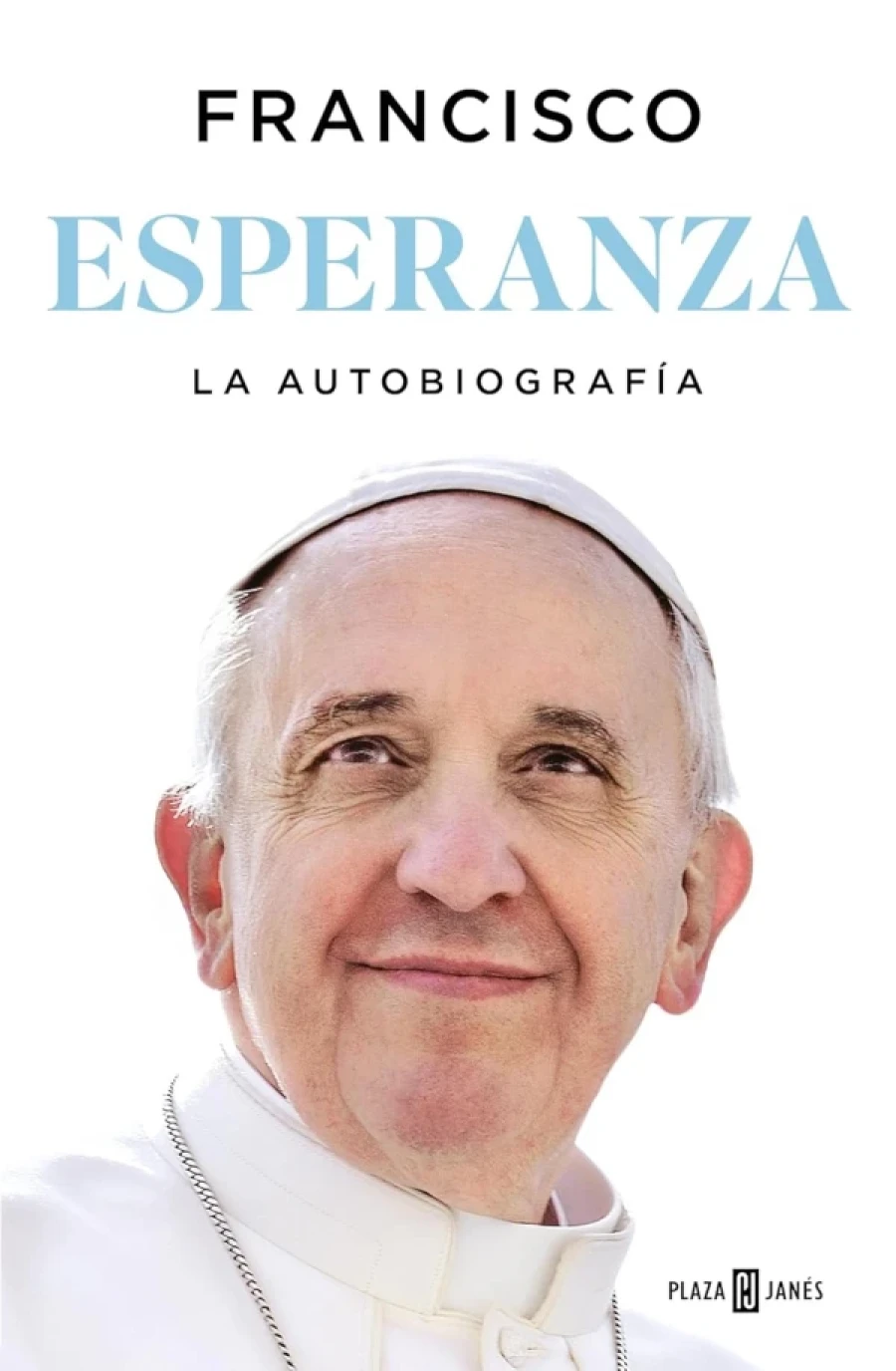 Portada de Esperanza, la autobiograf&iacute;a del Papa.
