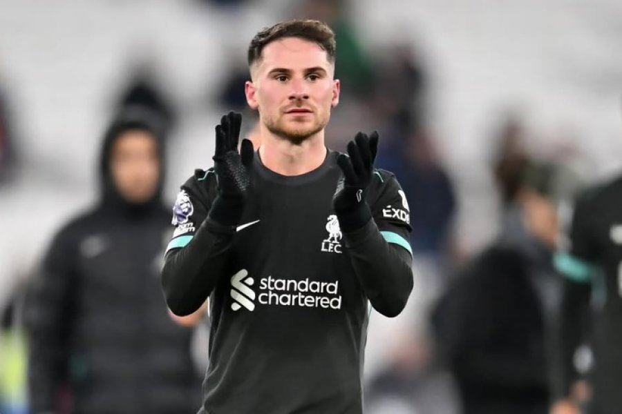 Alexis Mac Allister, referente del Liverpool.