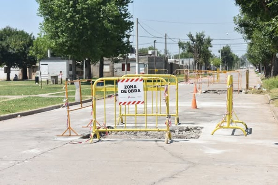 Uno de los sectores intervenidos.