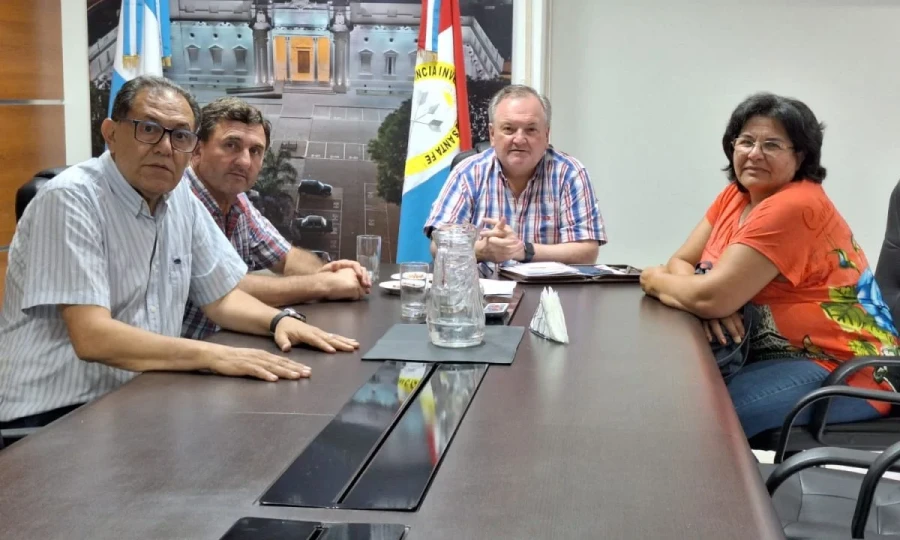 El legislador se reunió con titulares de los gobiernos locales.