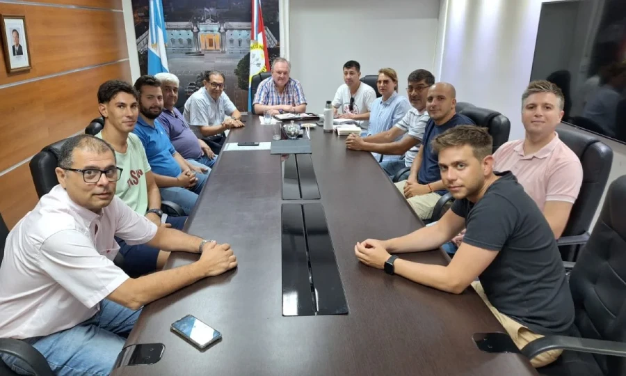 Un instante del reciente encuentro.