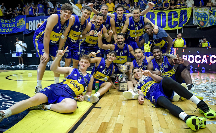 BOCA SE QUEDÓ CON LA SUPERCOPA DE BÁSQUETBOL