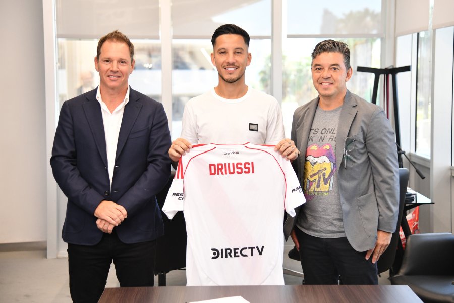 DRIUSSI VOLVIÓ A RIVER