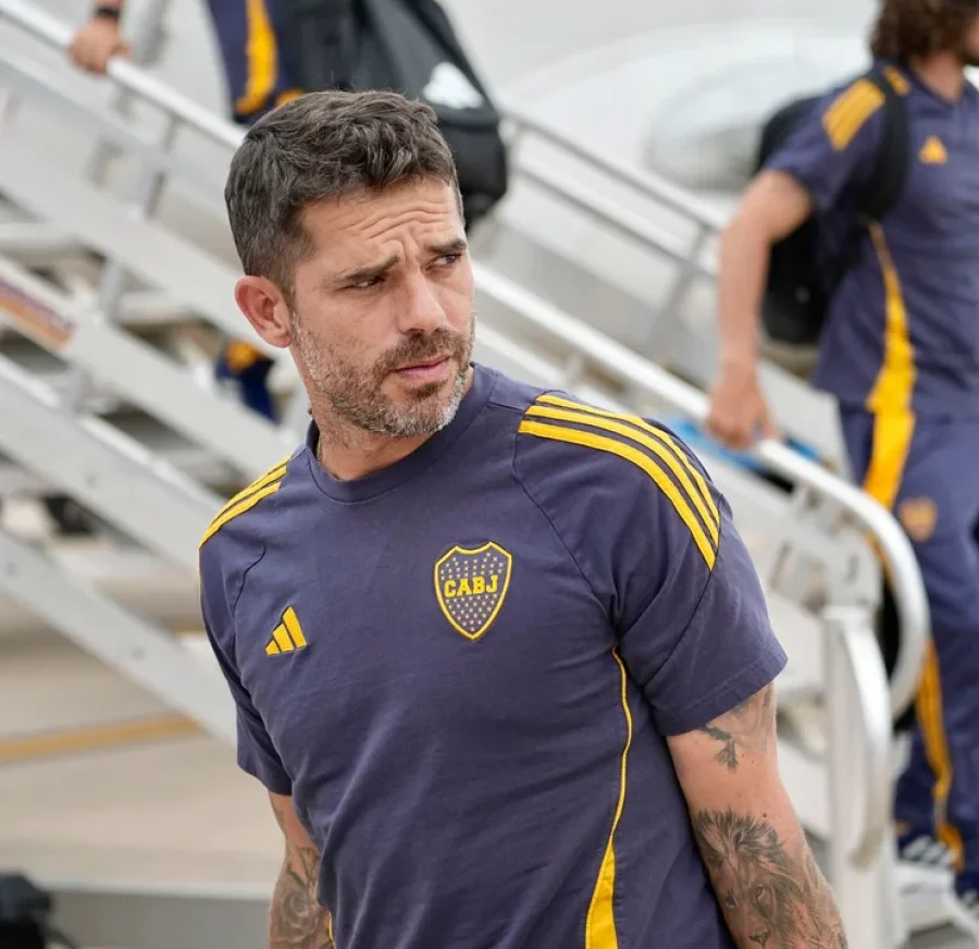 El director técnico de Boca, Fernando Gago.