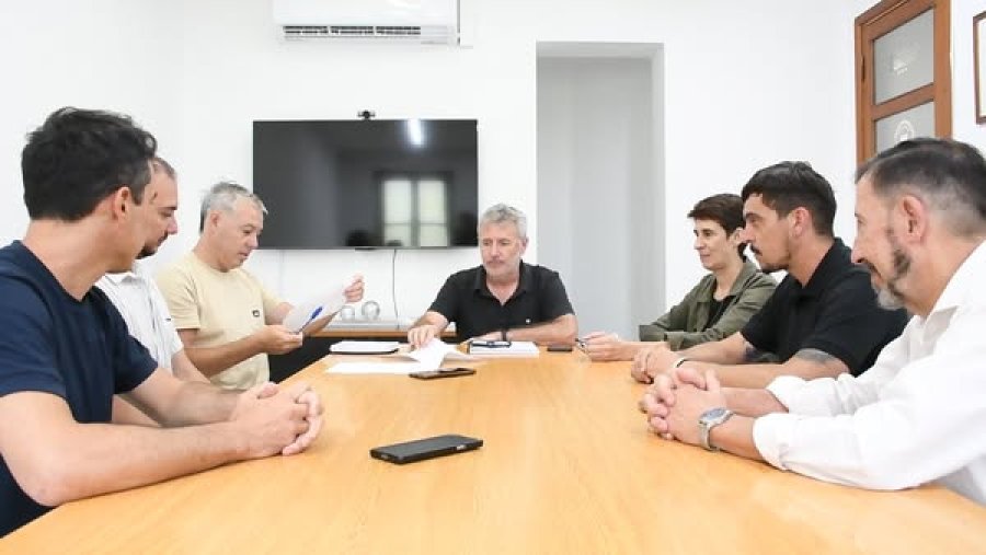 La reciente reuni&oacute;n de trabajo.