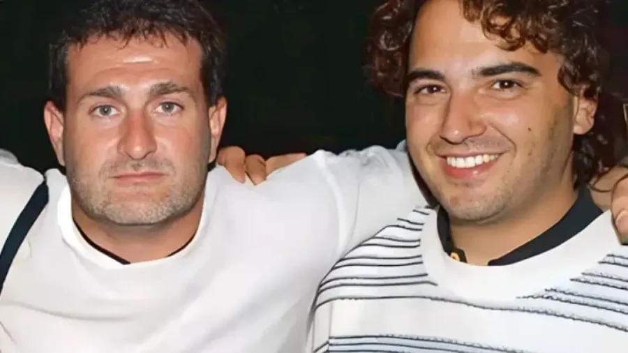 Gabriel Michi, junto al inolvidable reportero gráfico, José Luis Cabezas.