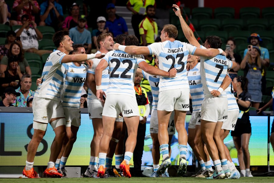 LOS PUMAS SE QUEDARON CON EL ORO EN EL SEVEN DE PERTH