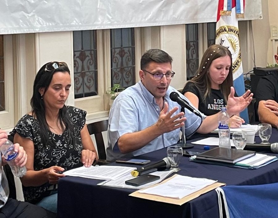 Lisandro M&aacute;rsico fue elegido para presidir el Congreso Provincial del PDP que se realiz&oacute; este s&aacute;bado en Rosario. (PRENSA PDP)