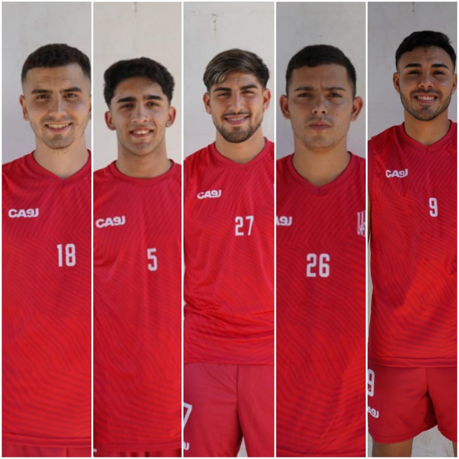 INCORPORACIONES JULIENSES. Meynier, Bravo, Almada, Martinez e Ibáñez.