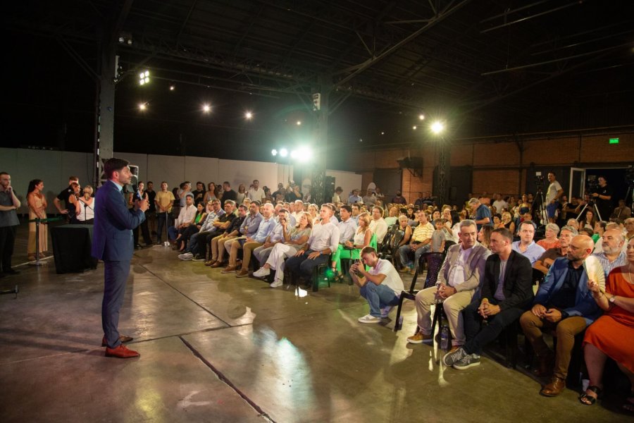 De a poco, pero con mucho esfuerzo, sentimos que nos estamos transformando en la capital del interior de la Rep&uacute;blica Argentina&rdquo;, dijo Pullaro. (FOTO SCS)