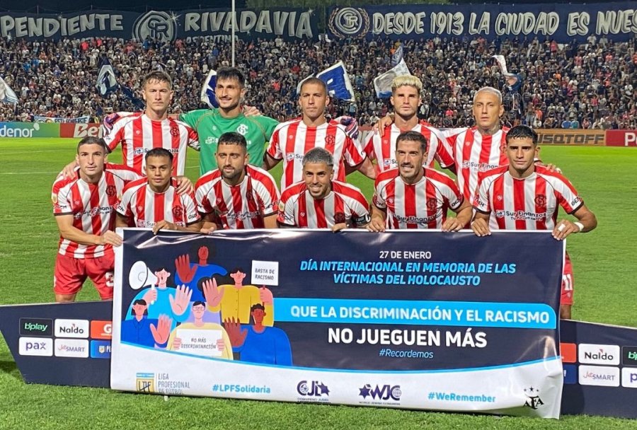 KEVIN JAPPERT FUE DE TITULAR EN EL GUAPO, QUE VISITÓ A LA LEPRA MENDOCINA