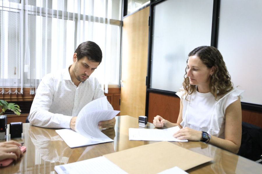 El Gobierno Municipal firm&oacute; un convenio p&uacute;blico-privado junto a la empresa Inversora Niwol S.A.