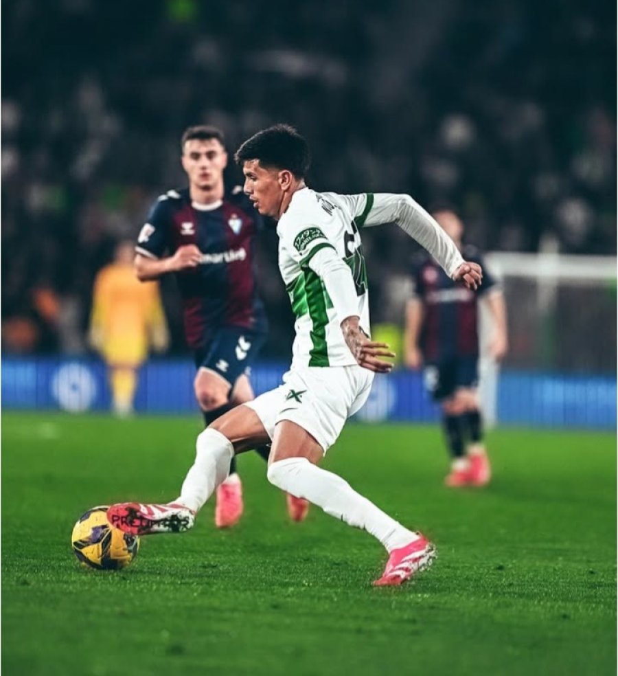 TALENTOSO. El ex 9 de Julio y Newell's tiene un buen pasaje en Elche.