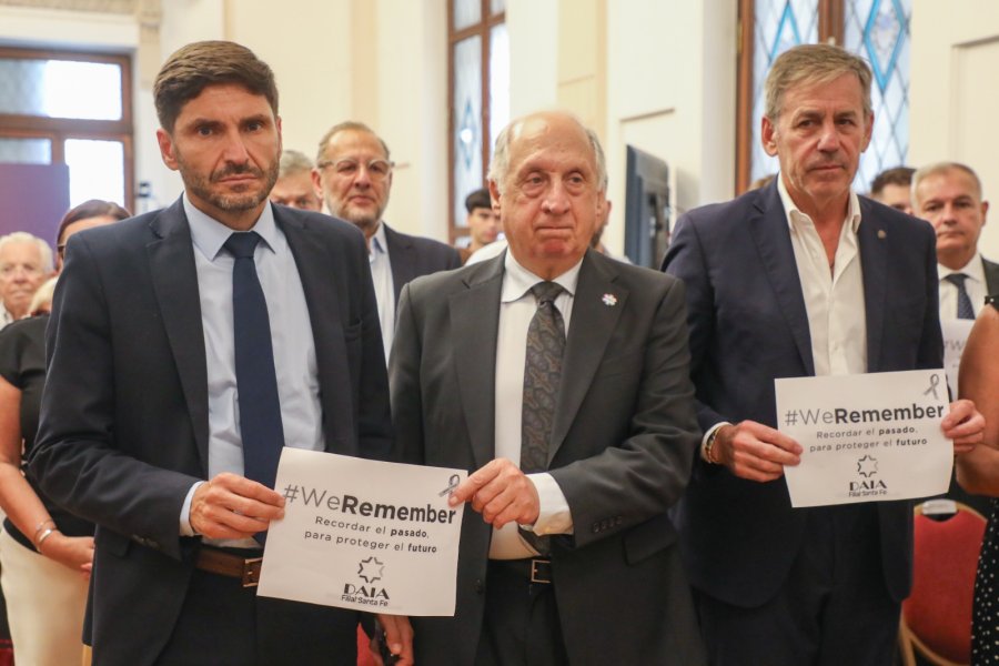 EN SANTA FE. &ldquo;El discurso de odio termina envenenando a la sociedad&rdquo;, afirm&oacute; el gobernador durante el acto.