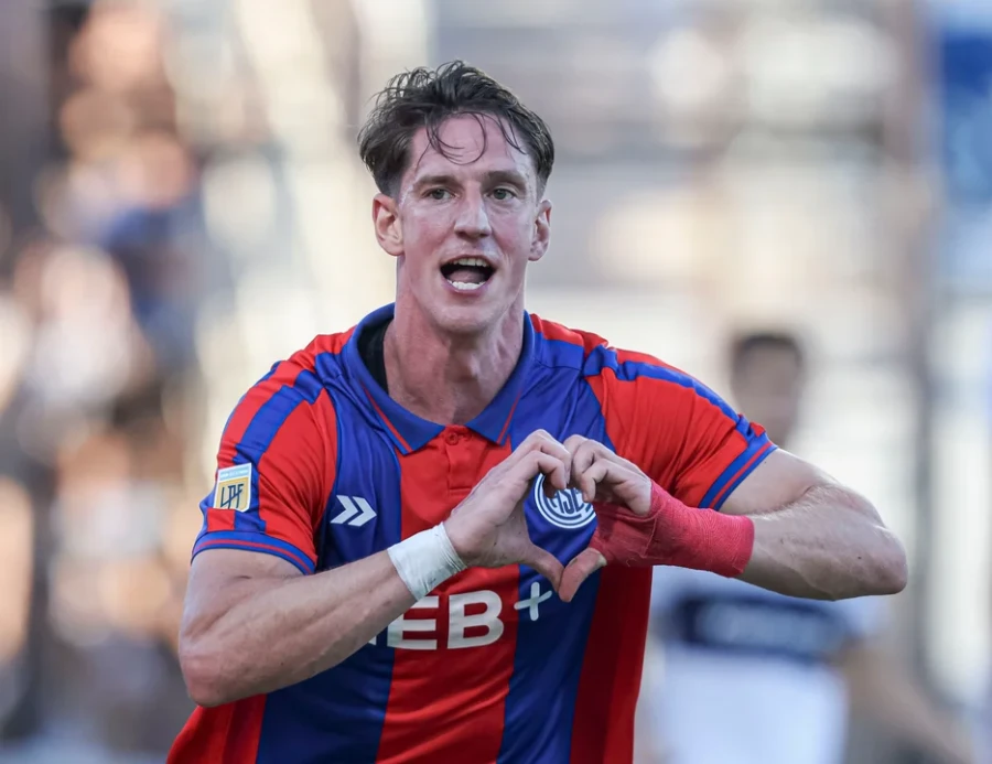 GOLEADOR. San Lorenzo tiene a Vombergar con un gran aporte.