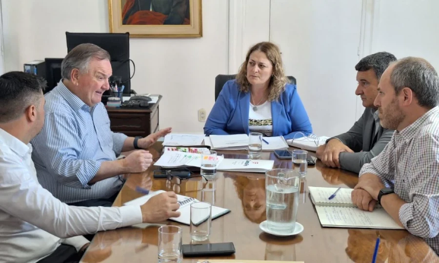 Un instante del encuentro celebrado ayer.