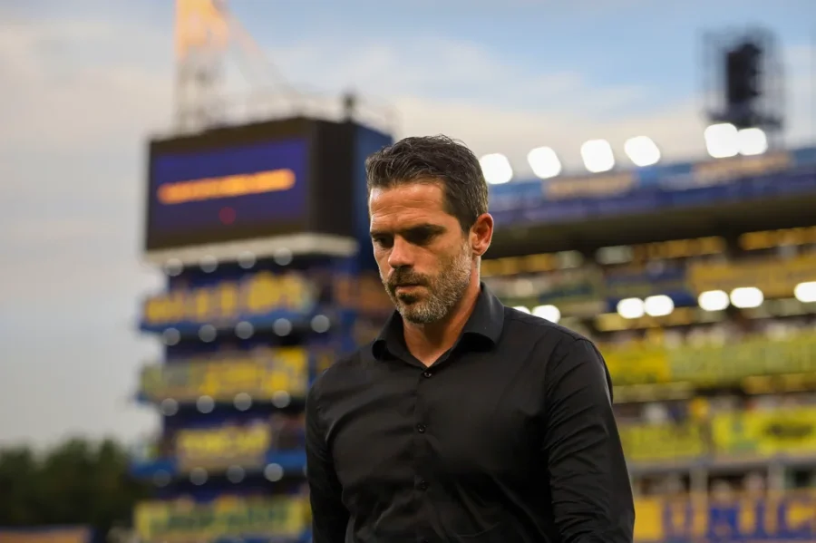 Fernando Gago, DT de Boca analizó el empate ante Unión.