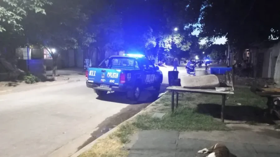 HOMICIDIOS. Sector rosarino donde se produjo una muerte.