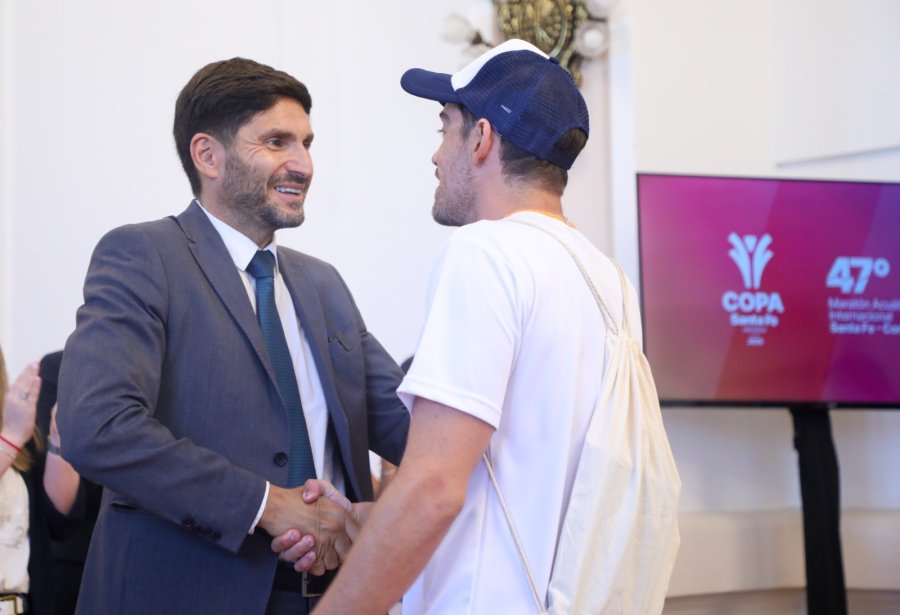 &ldquo;Queremos mostrar que Santa Fe puede ser una provincia tur&iacute;stica que recibe personas de todo el mundo que vienen a conocer nuestro r&iacute;o, nuestras lagunas, nuestra gastronom&iacute;a y nuestras fiestas populares", dijo Pullaro. (FOTO SCS)