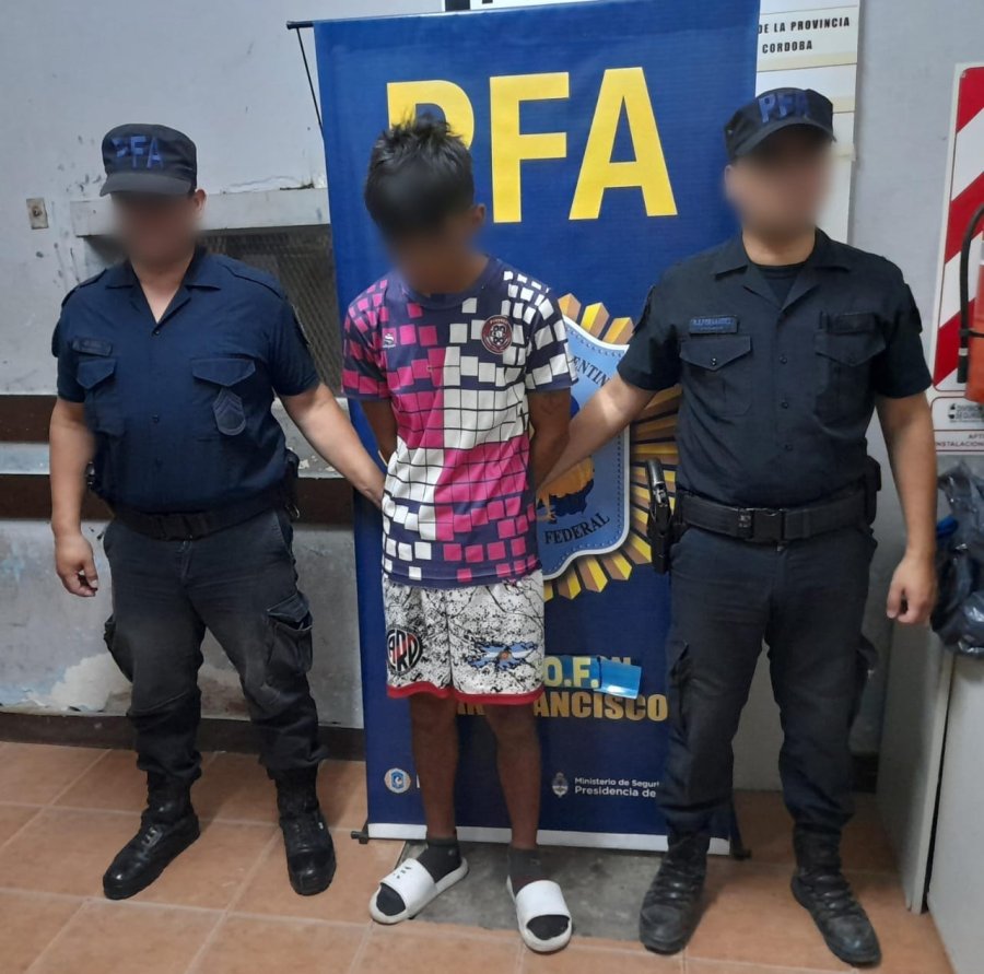 El joven detenido en San Francisco.