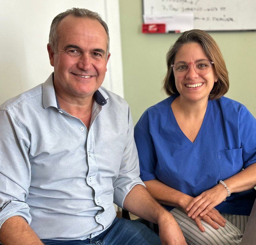 Ceferino Mondino y Patricia &Aacute;lamo, candidatos del PRO.