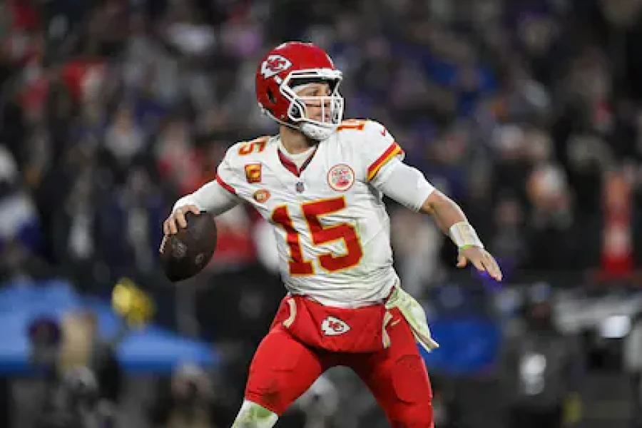 ESTRELLA. Patrick Mahomes, quarterback de Kansas City Chiefs.