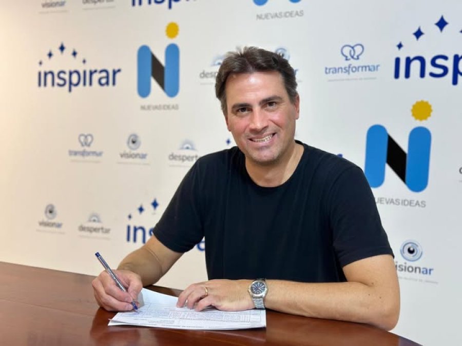 Delvis Bodoira arm&oacute; la lista de Inspirar en Rafaela. (FOTO INSPIRAR)