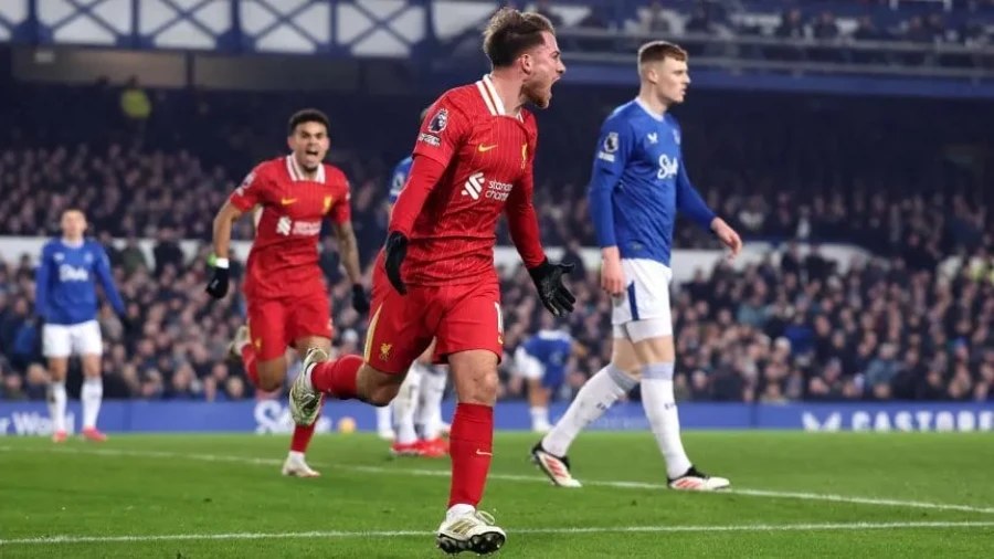 FESTEJO. El argentino hizo el primer tanto de su equipo.