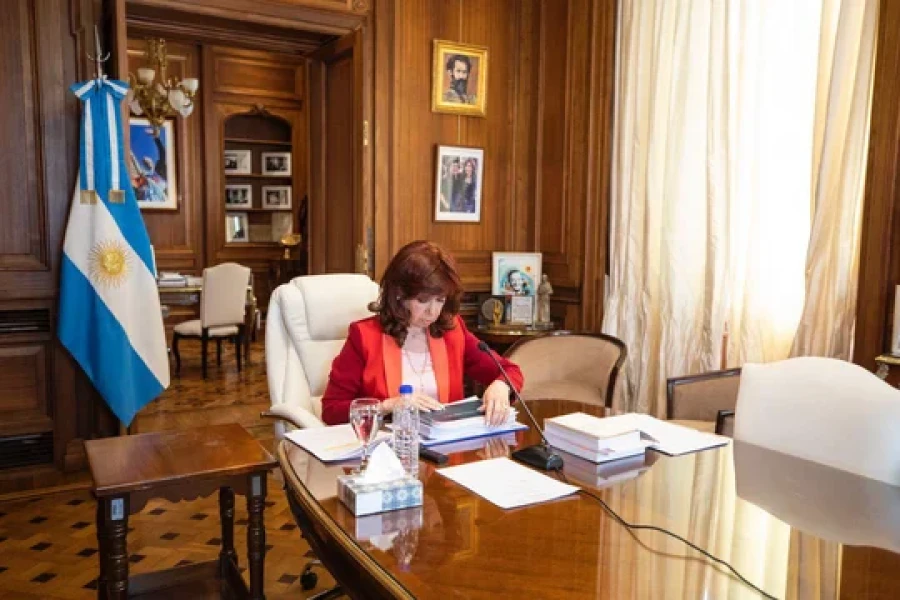 Cristina Kirchner.