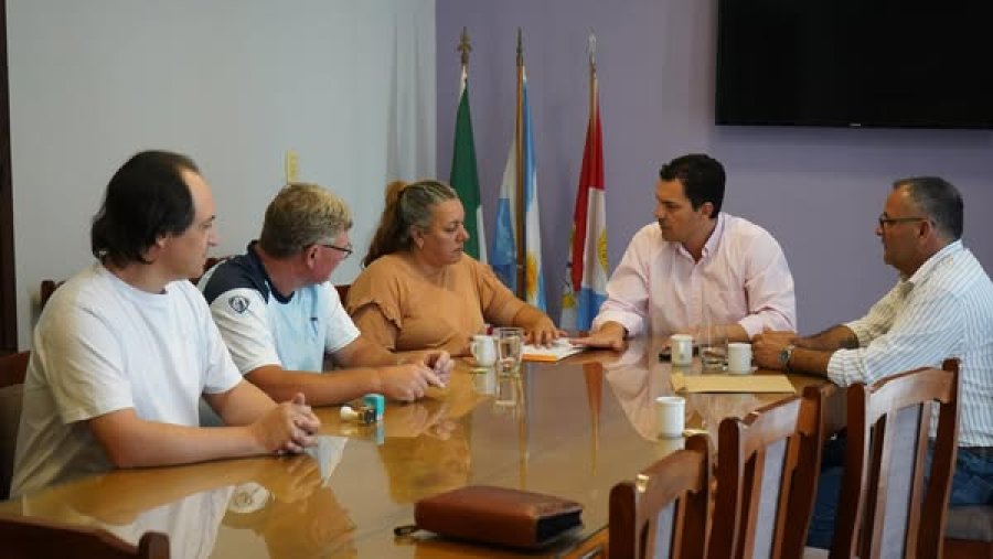 El encuentro donde fue sellado el acuerdo.