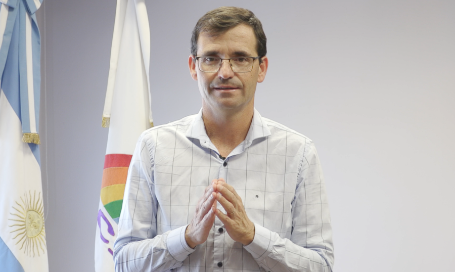 REFLEXIVO. Con una visión clara y contundente, Gonzalo Turri ponderó los valores del cooperativismo.