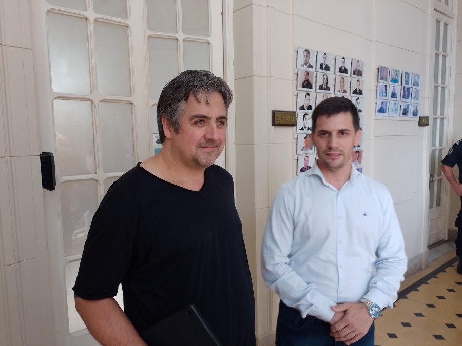 El ministro de Seguridad Pablo Cococcioni y el intendente Leonardo Viotti dialogaron en exclusiva con LA OPINION digital.